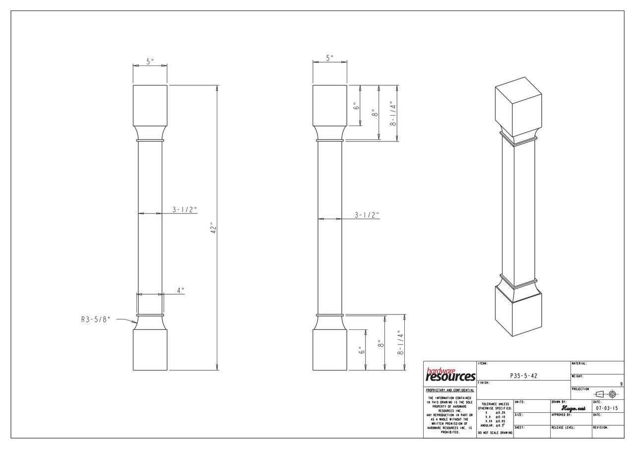 Specification Drawing