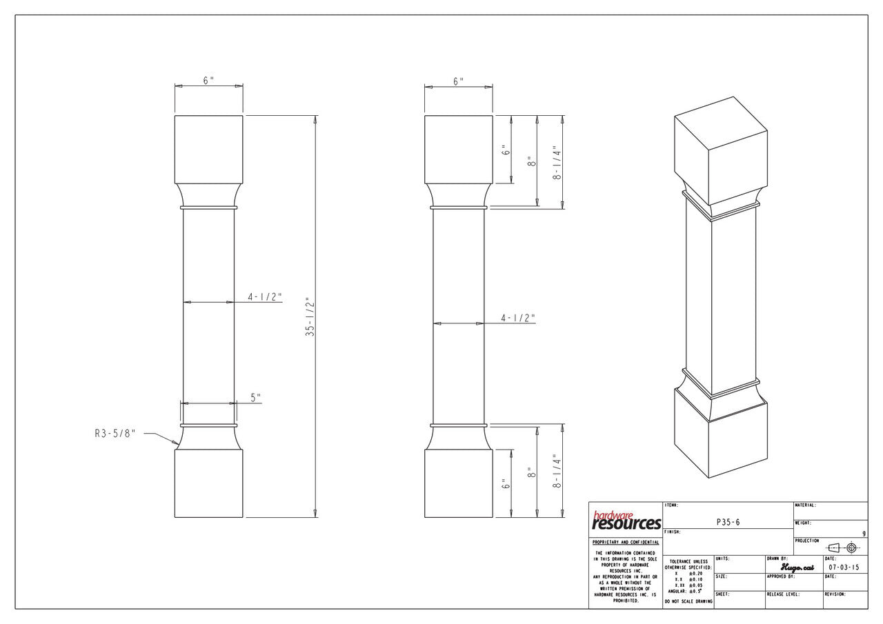 Specification Drawing