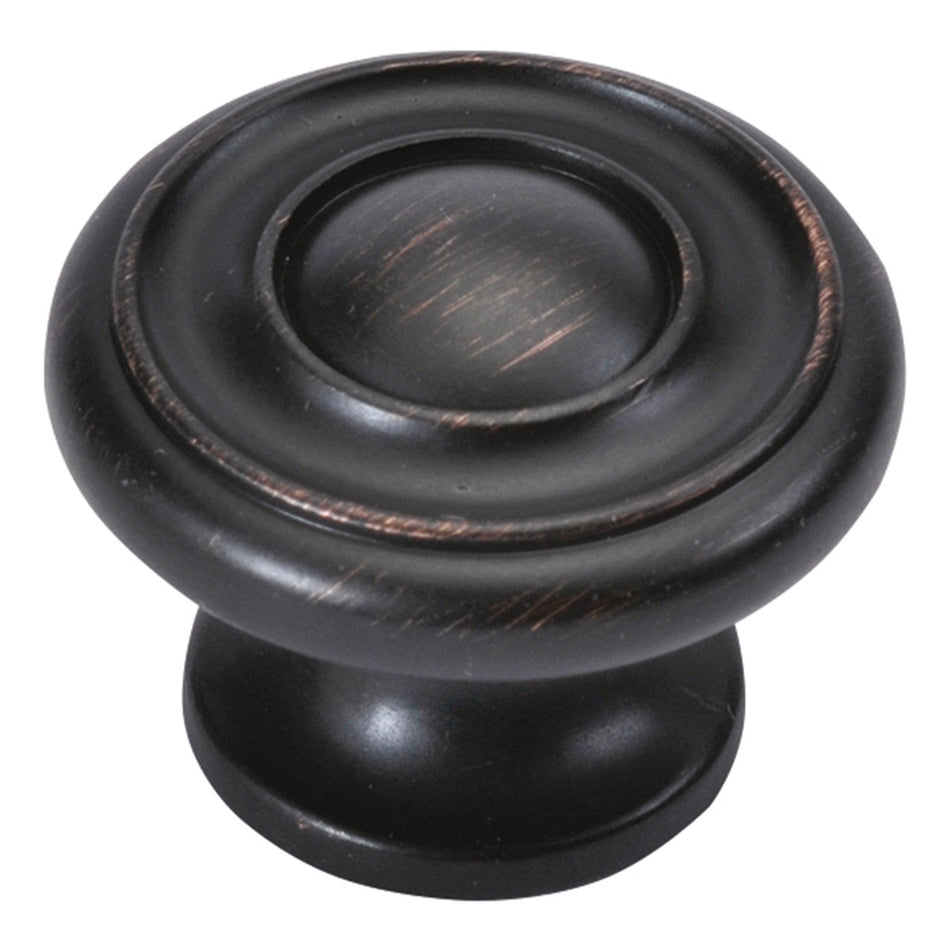Hickory P3501-VB: 1-1/2" Cottage Cabinet Knob - Vintage Bronze