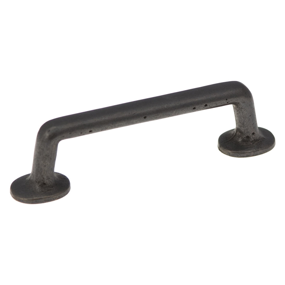 Hickory P3672-BI: 4" cc Carbonite Cabinet Pull - Black Iron