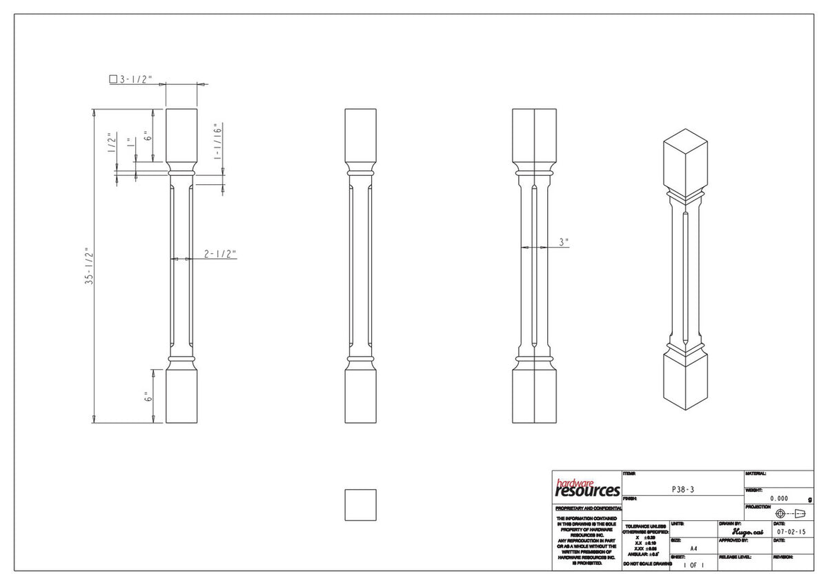 Specification Drawing