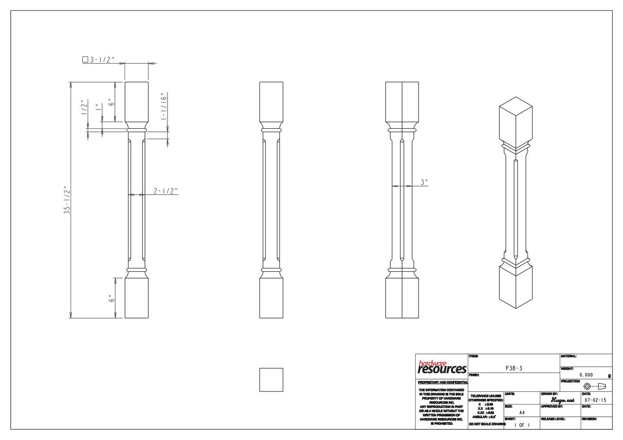Specification Drawing