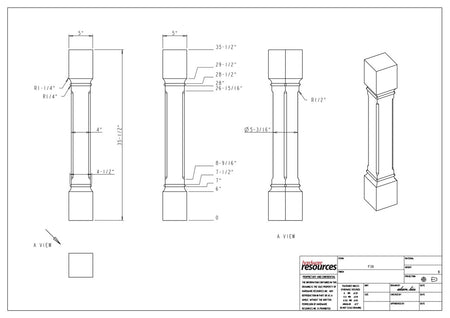 Specification Drawing