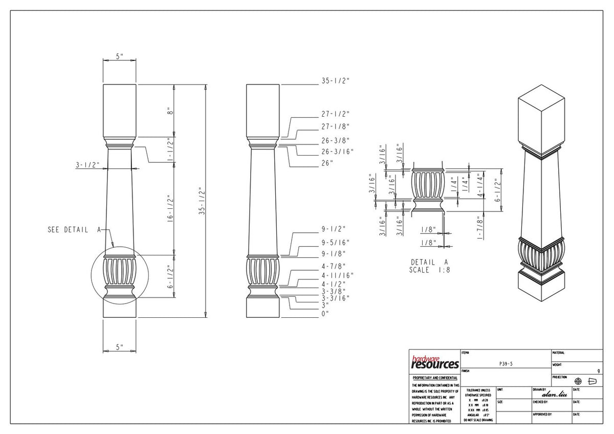 Specification Drawing