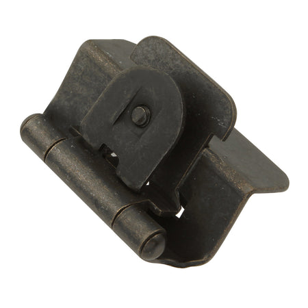 Hickory P5310-BI: Double Demountable Cabinet Hinge (pair) - Black Iron