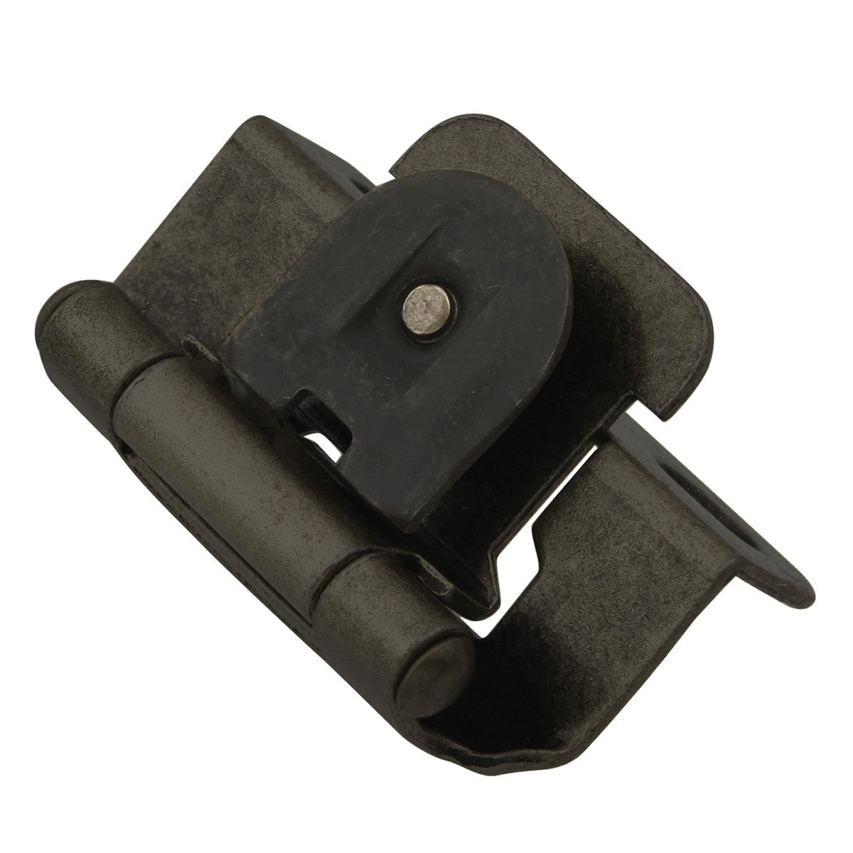 Hickory P5313-BI: Single Demountable Cabinet Hinge (pair) - Black Iron
