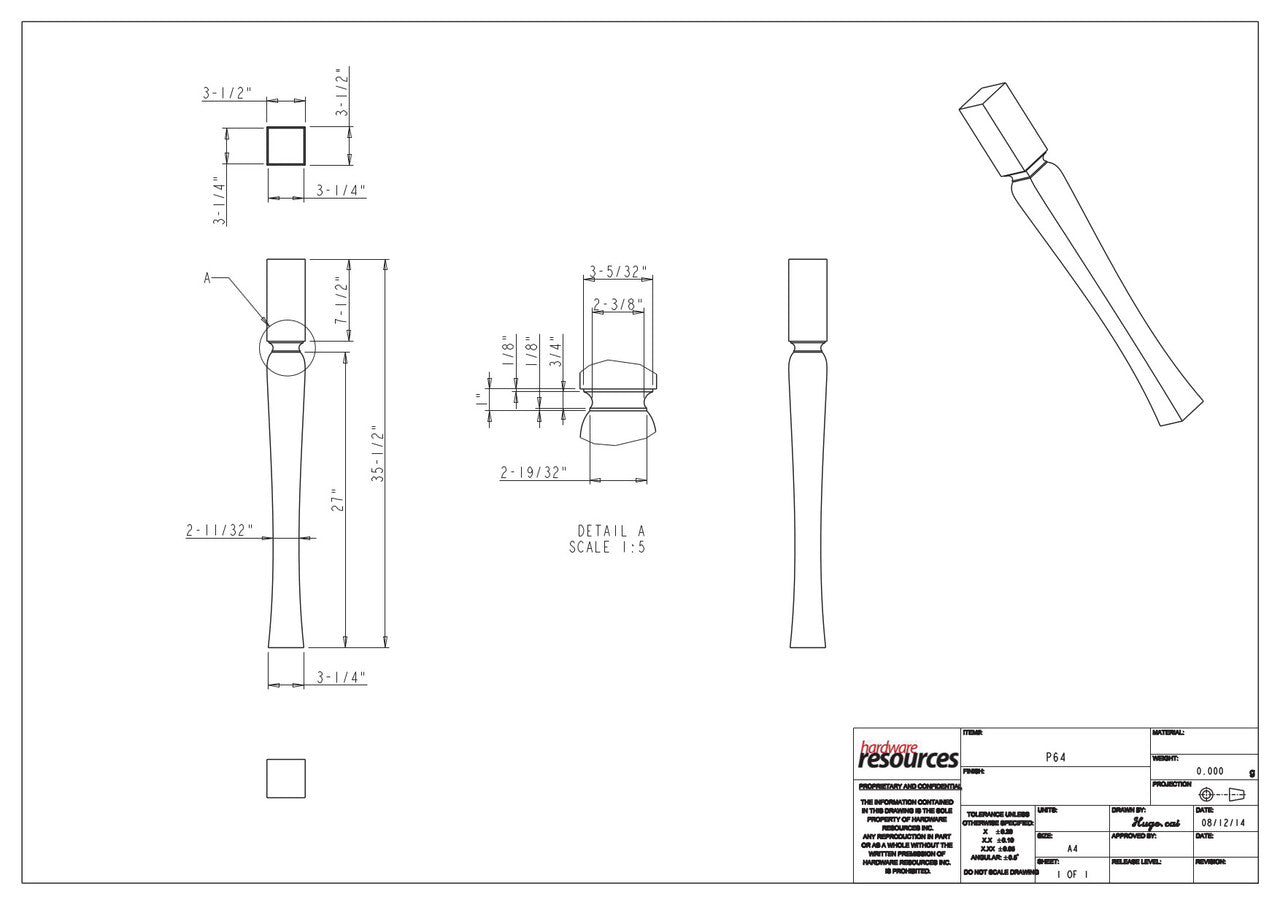 Specification Drawing