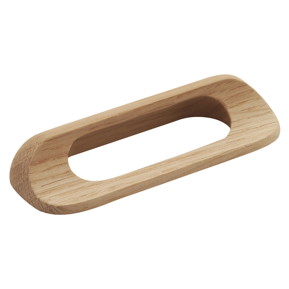 Hickory P676-UW: 96mm cc Natural Woodcraft Cabinet Pull - Unfinished Wood