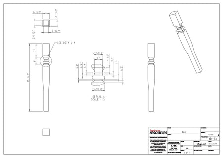 Specification Drawing
