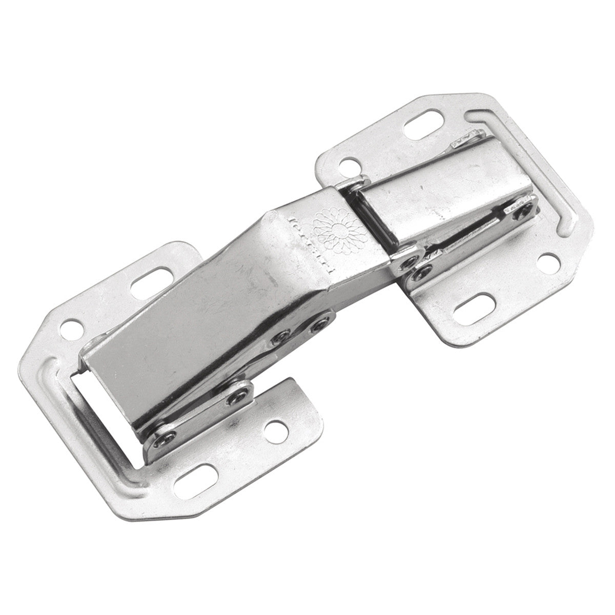 Hickory P6992-C: Concealed/Overlay Self-Closing Cabinet Hinge - Cadmium