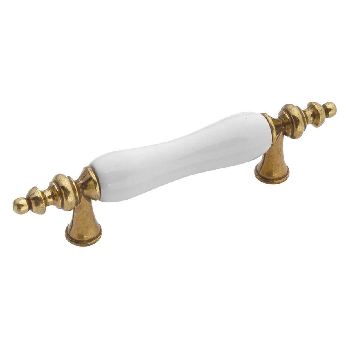 Hickory P703-W: 3" cc Tranquility Cabinet Pull - White