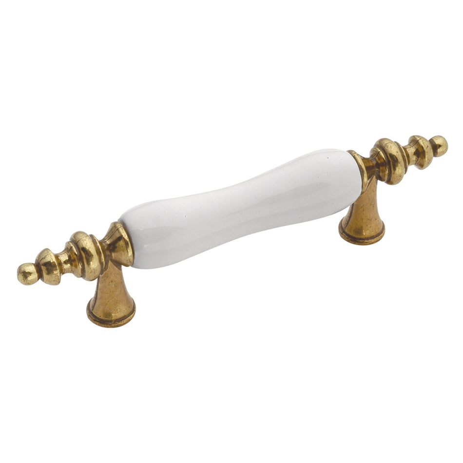 Hickory P703-W: 3" cc Tranquility Cabinet Pull - White