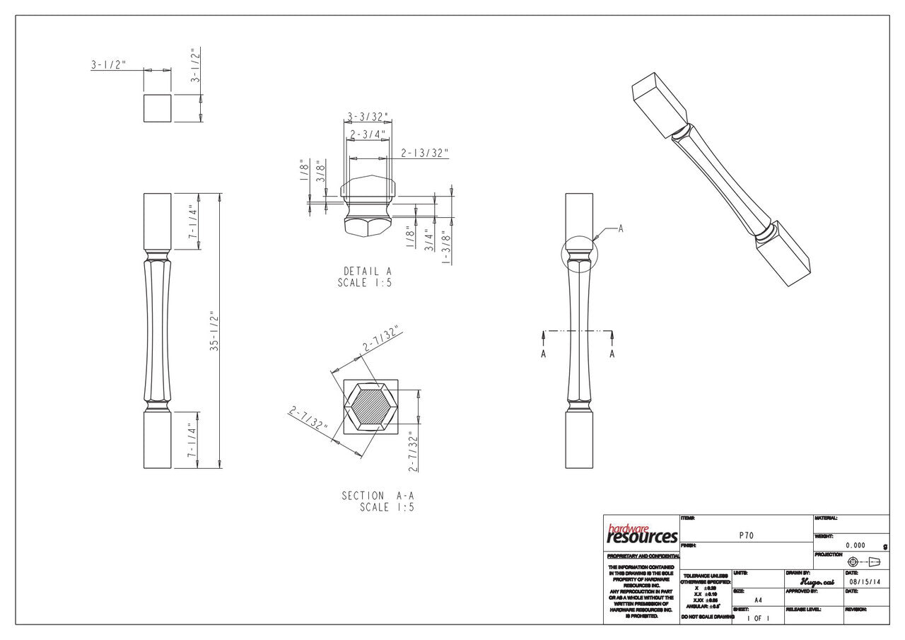 Specification Drawing