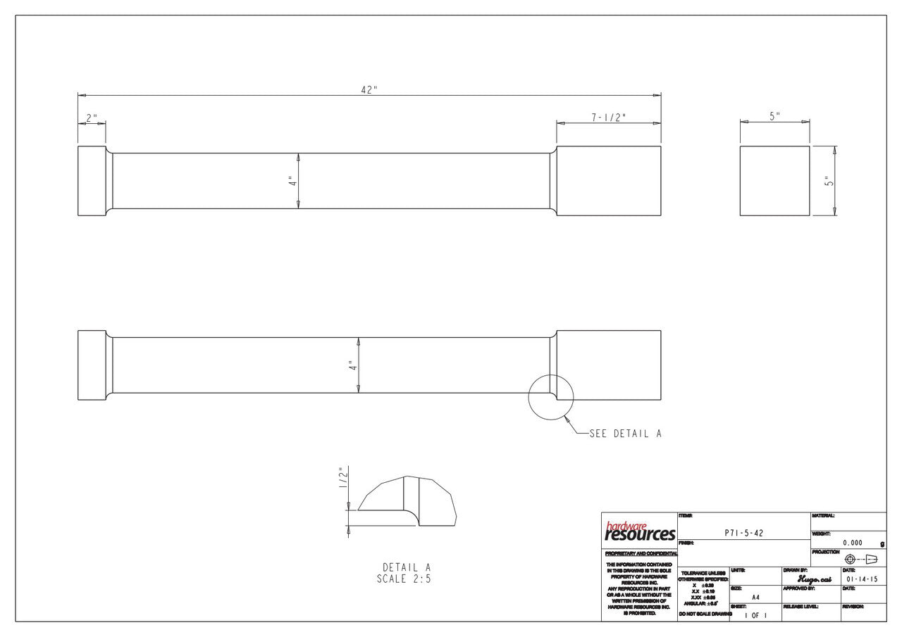 Specification Drawing
