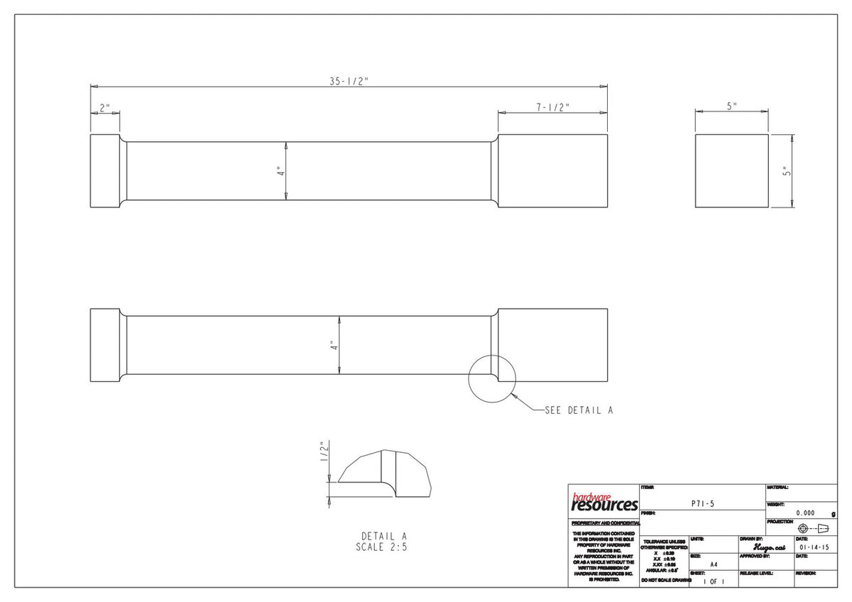 Specification Drawing