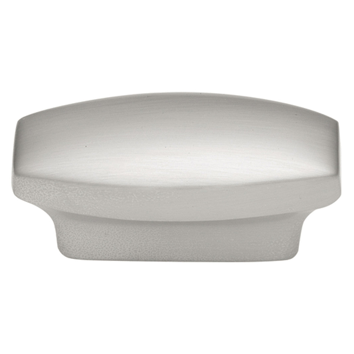 Hickory P7523-SN: 1" cc Metropolis Oval Cabinet Knob - Satin Nickel