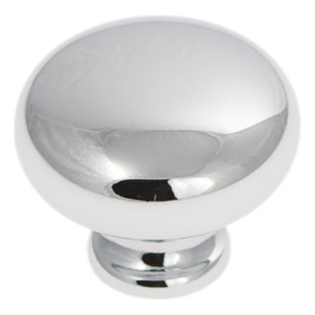 Hickory P771-CH: 1-1/4" Cottage Cabinet Knob - Polished Chrome