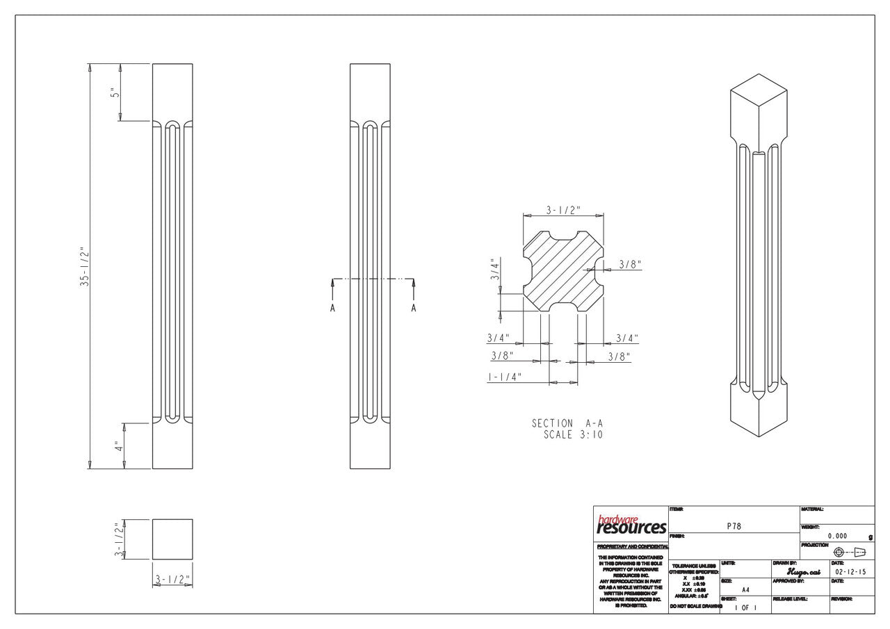 Specification Drawing