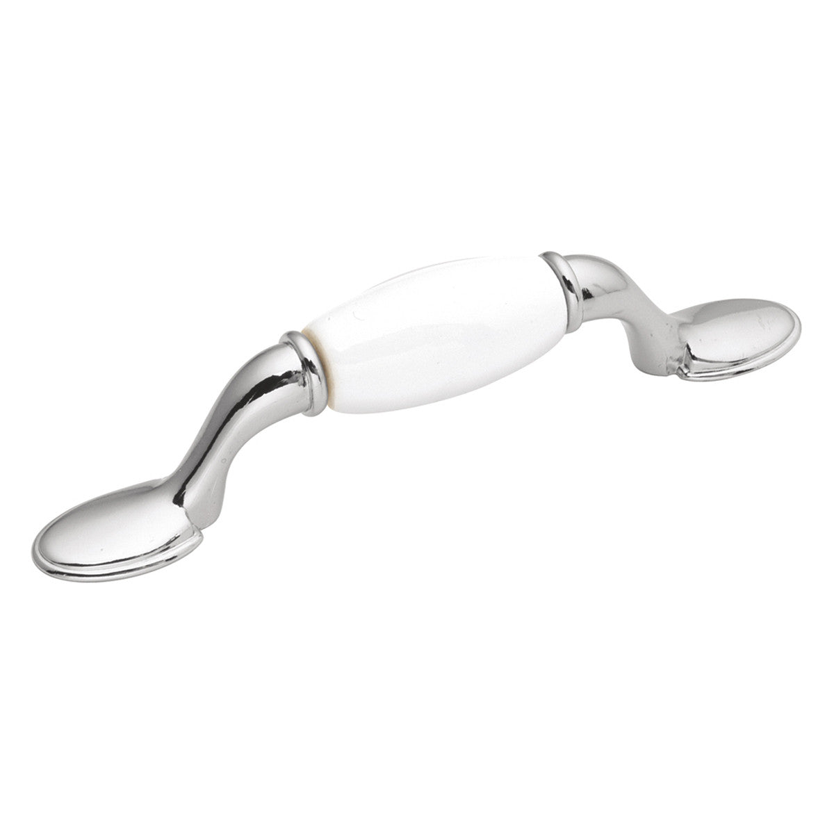 Hickory P796-CH: 3" cc Tranquility Cabinet Pull - Polished Chrome
