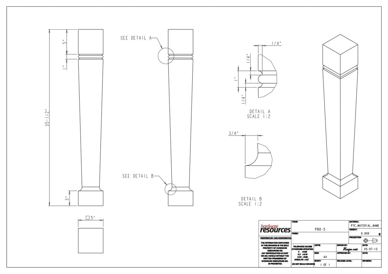 Specification Drawing
