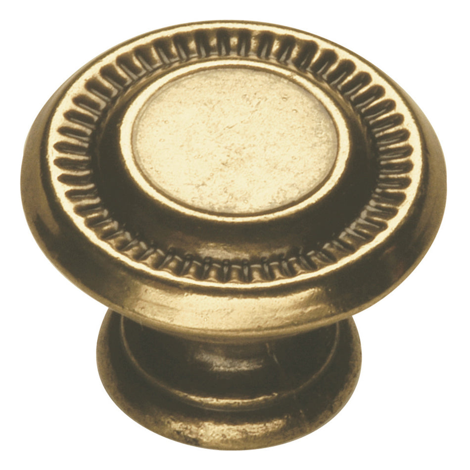 Hickory P8011-LP: 1" Manor House Cabinet Knob - Lancaster Hand Polished