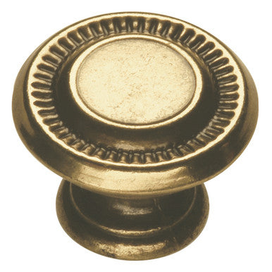 Hickory P8011-LP: 1" Manor House Cabinet Knob - Lancaster Hand Polished