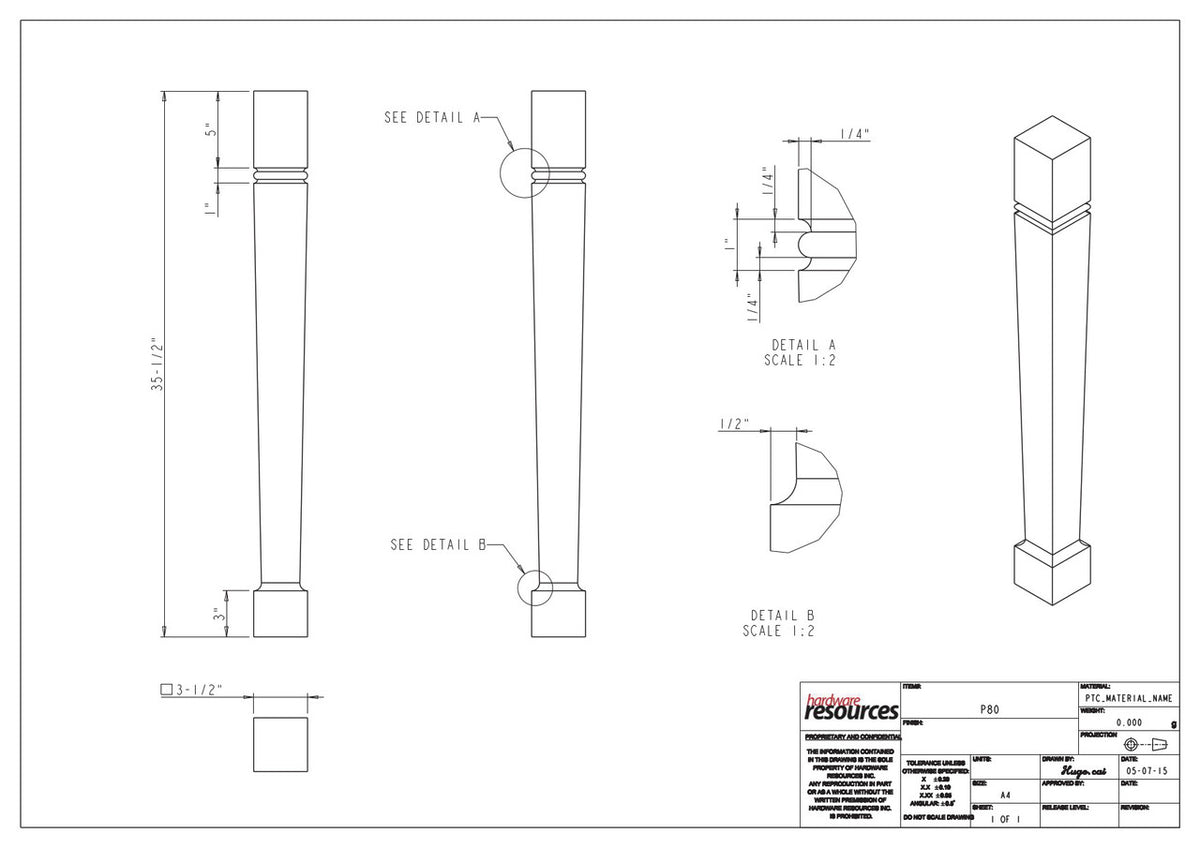 Specification Drawing