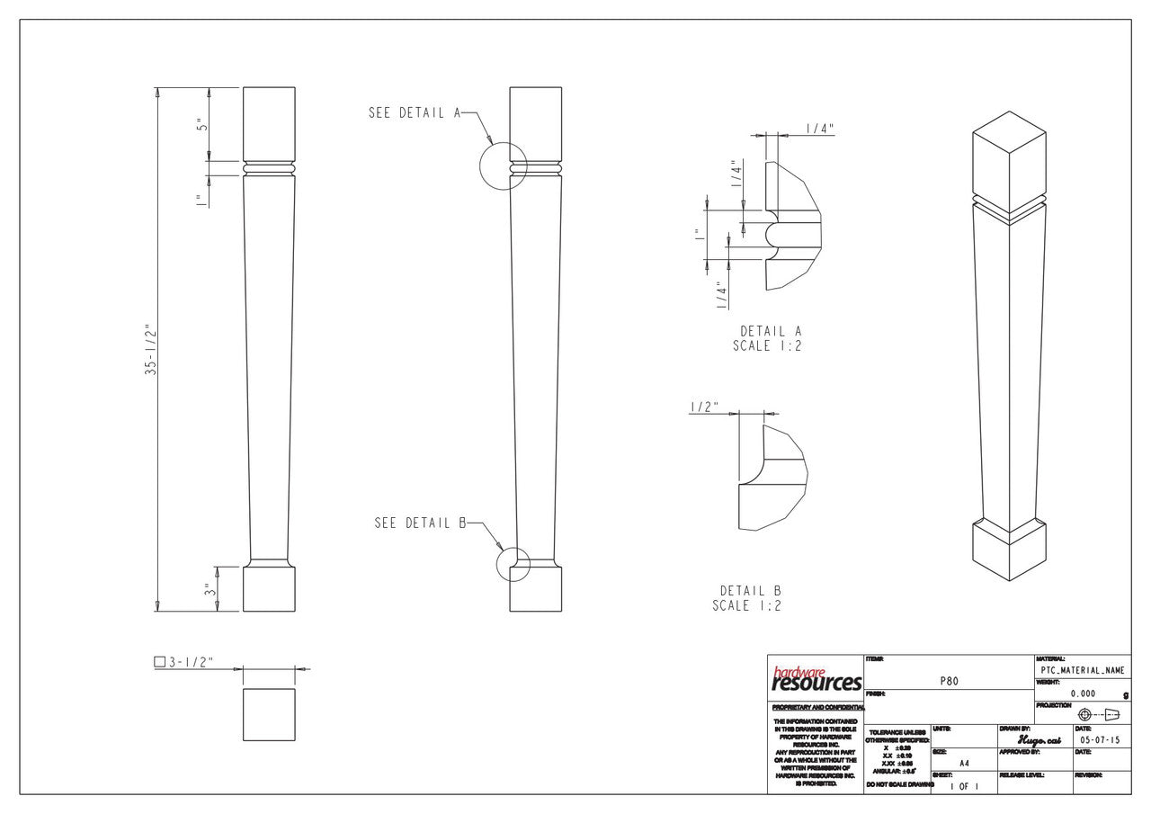 Specification Drawing