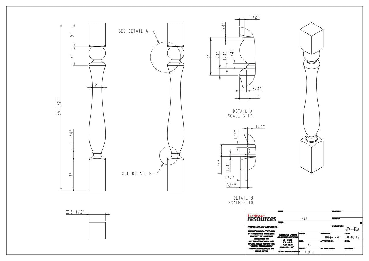 Specification Drawing