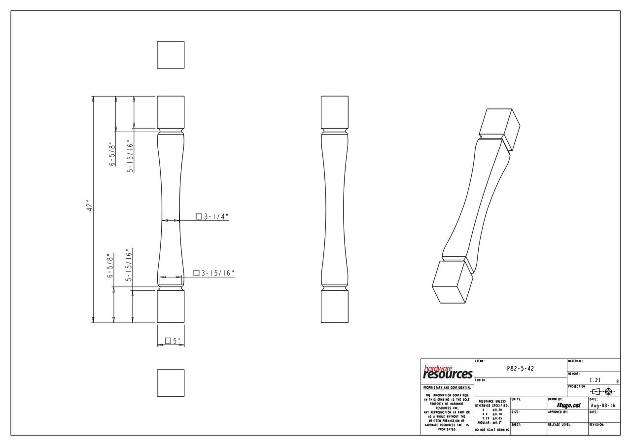 Specification Drawing