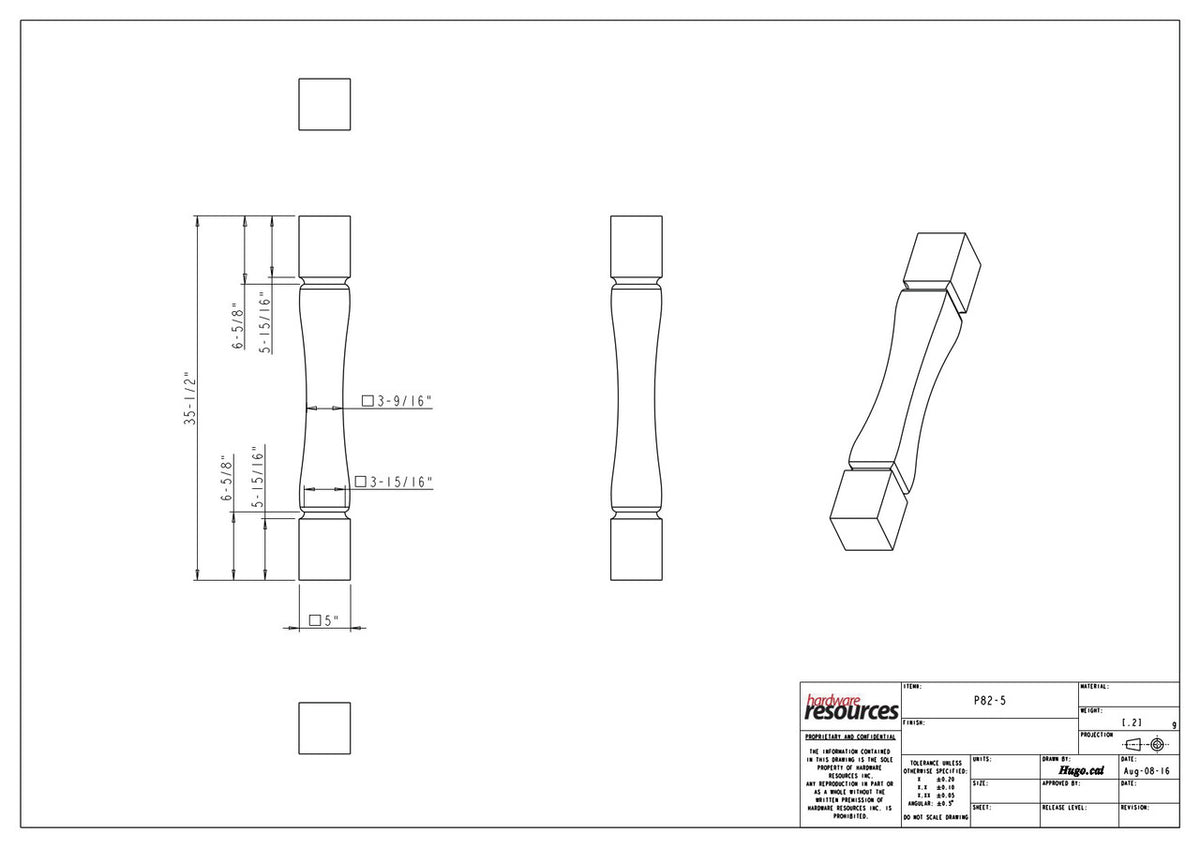 Specification Drawing