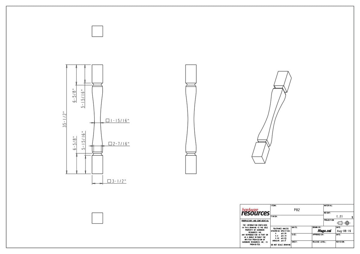 Specification Drawing
