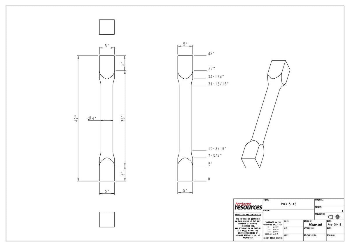 Specification Drawing