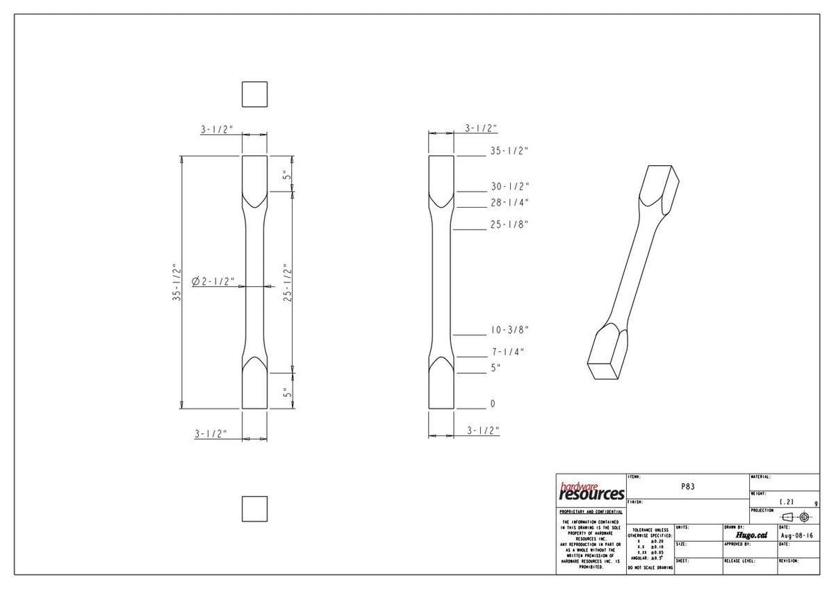 Specification Drawing