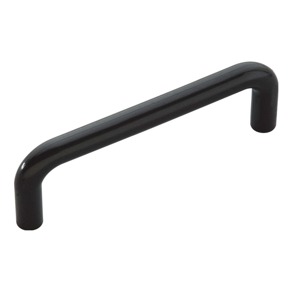Hickory P867-BL: 96mm cc Midway Cabinet Pull - Black