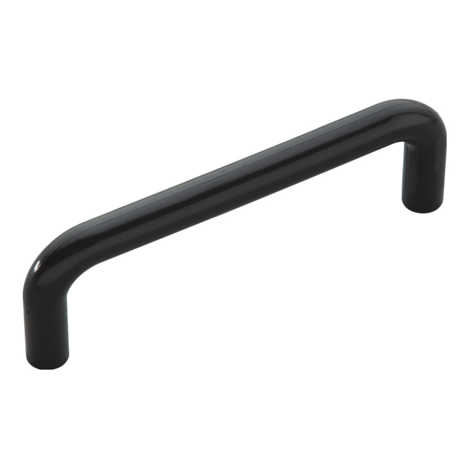 Hickory P867-BL: 96mm cc Midway Cabinet Pull - Black