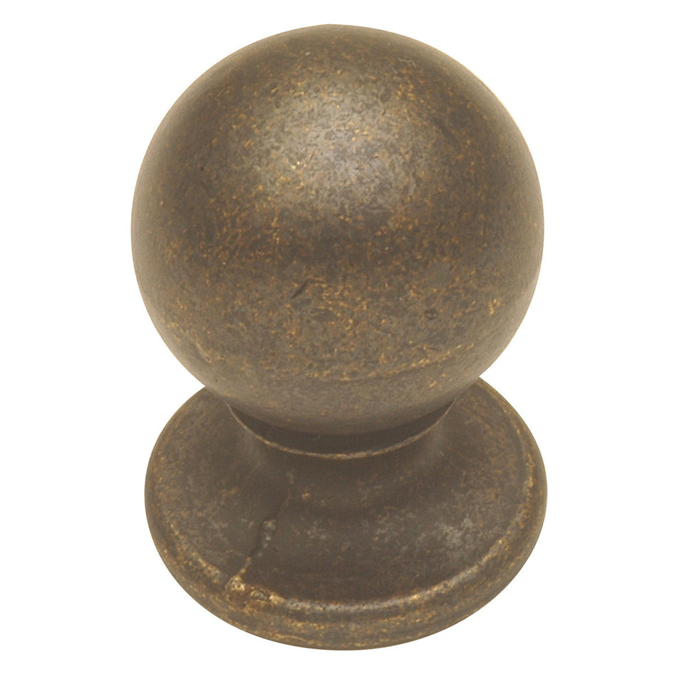 Hickory PA1211-WOA: 3/4" Oxford Antique Cabinet Knob - Windover Antique