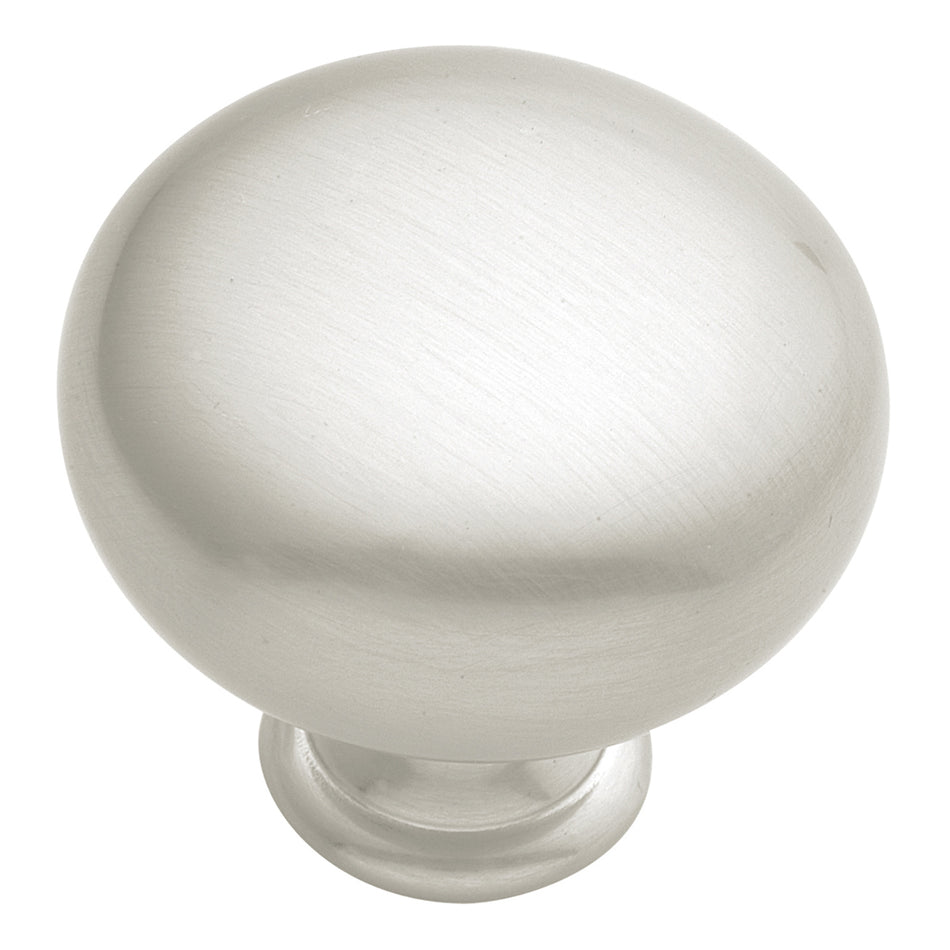 Hickory VPA1218-SN: 1-1/4" Modus Mushroom Cabinet Knob (10 pack) - Satin Nickel