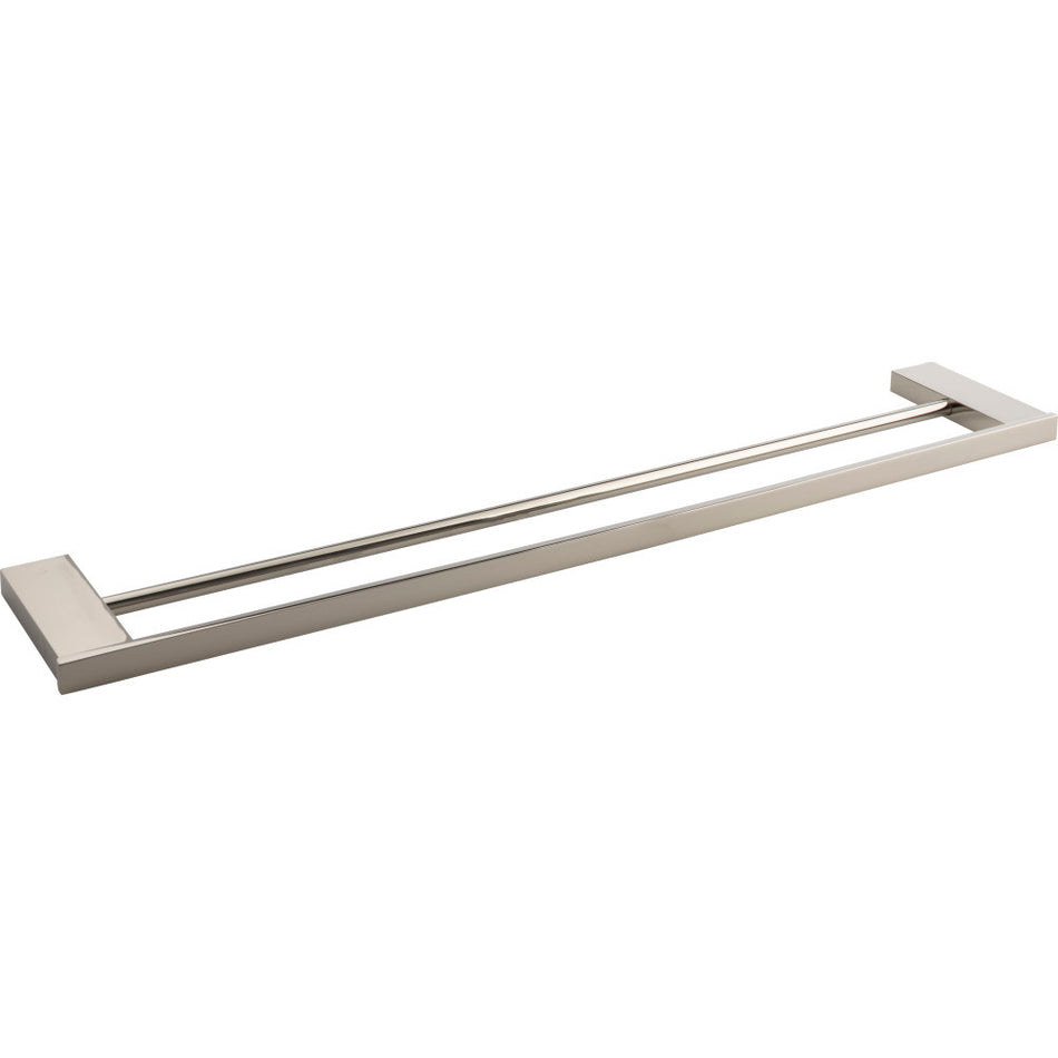 Atlas PADTB600-PN: 22" cc Parker Double Towel Bar - Polished Nickel