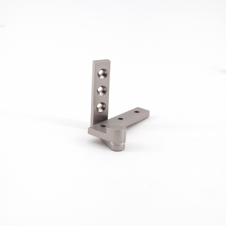 Sugatsune PAS-50: 50mm Overlay Door Pivot Hinge (pair) - Satin Nickel