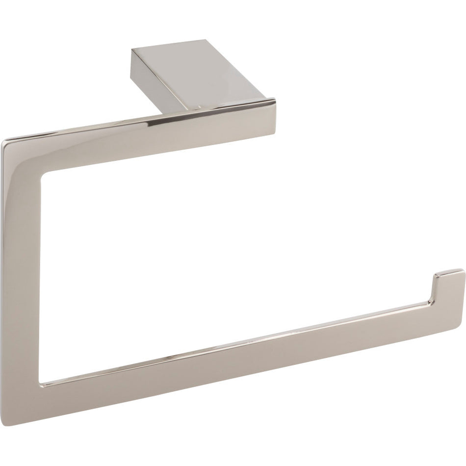 Atlas PATR-PN: Parker Towel Ring - Polished Nickel