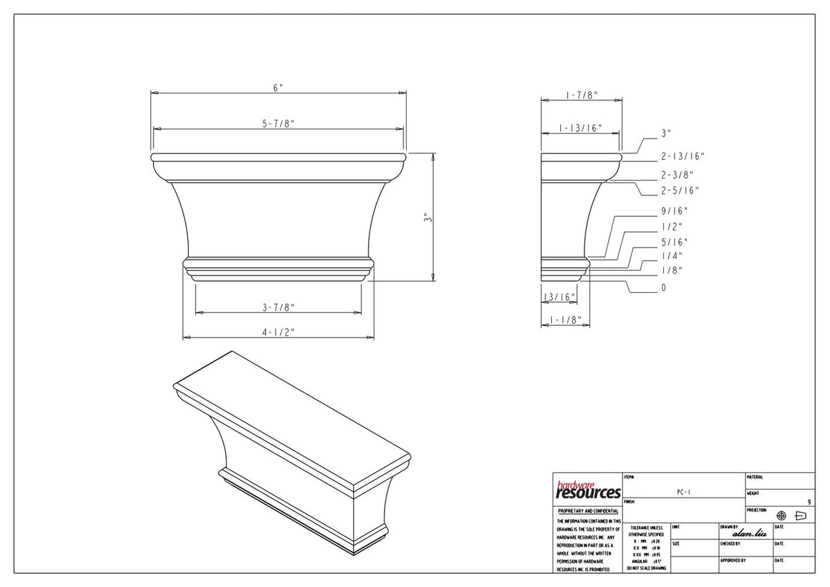 Specification Drawing