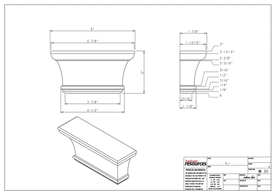 Specification Drawing