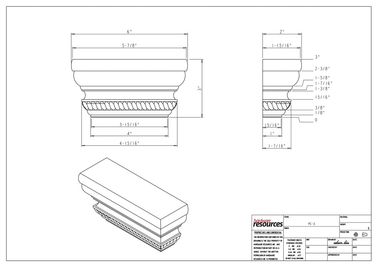 Specification Drawing