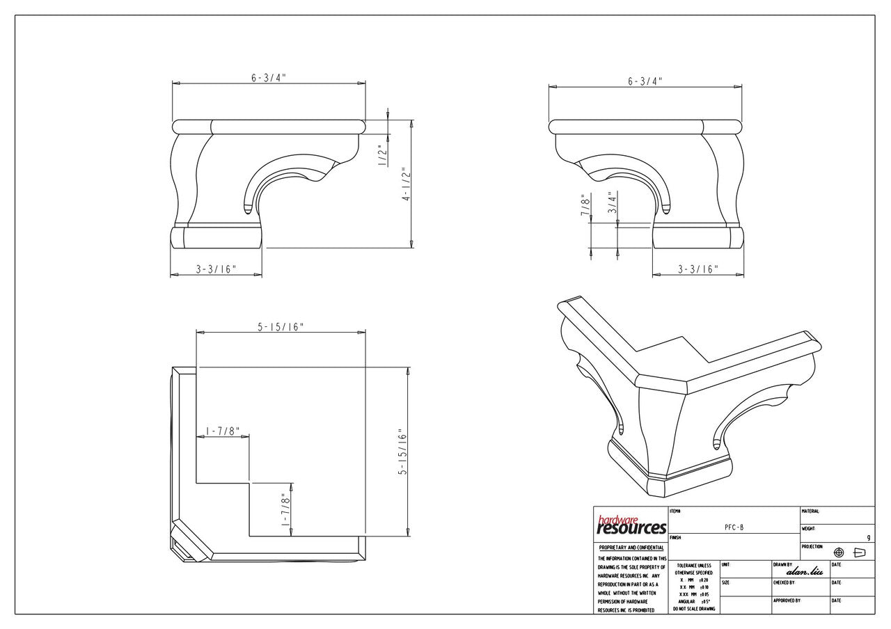 Specification Drawing