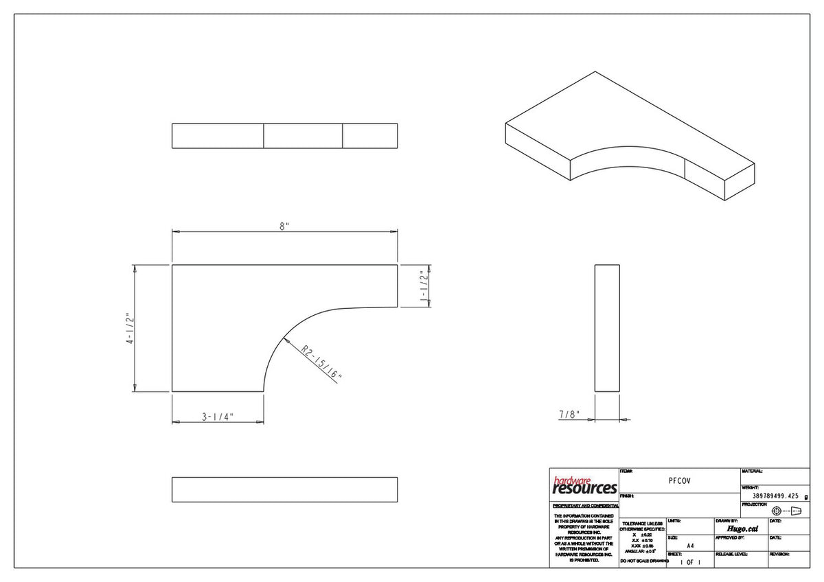 Specification Drawing
