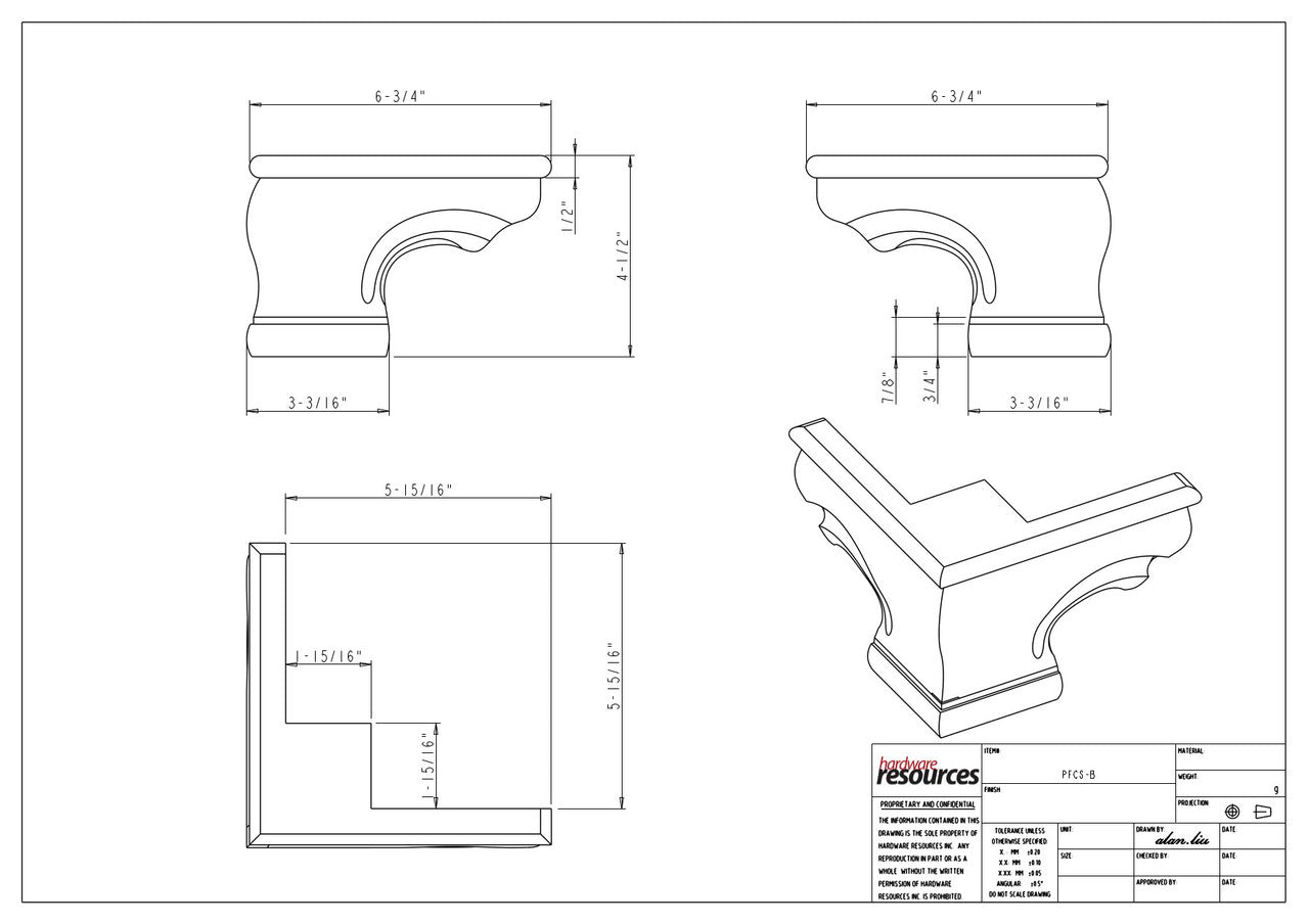 Specification Drawing