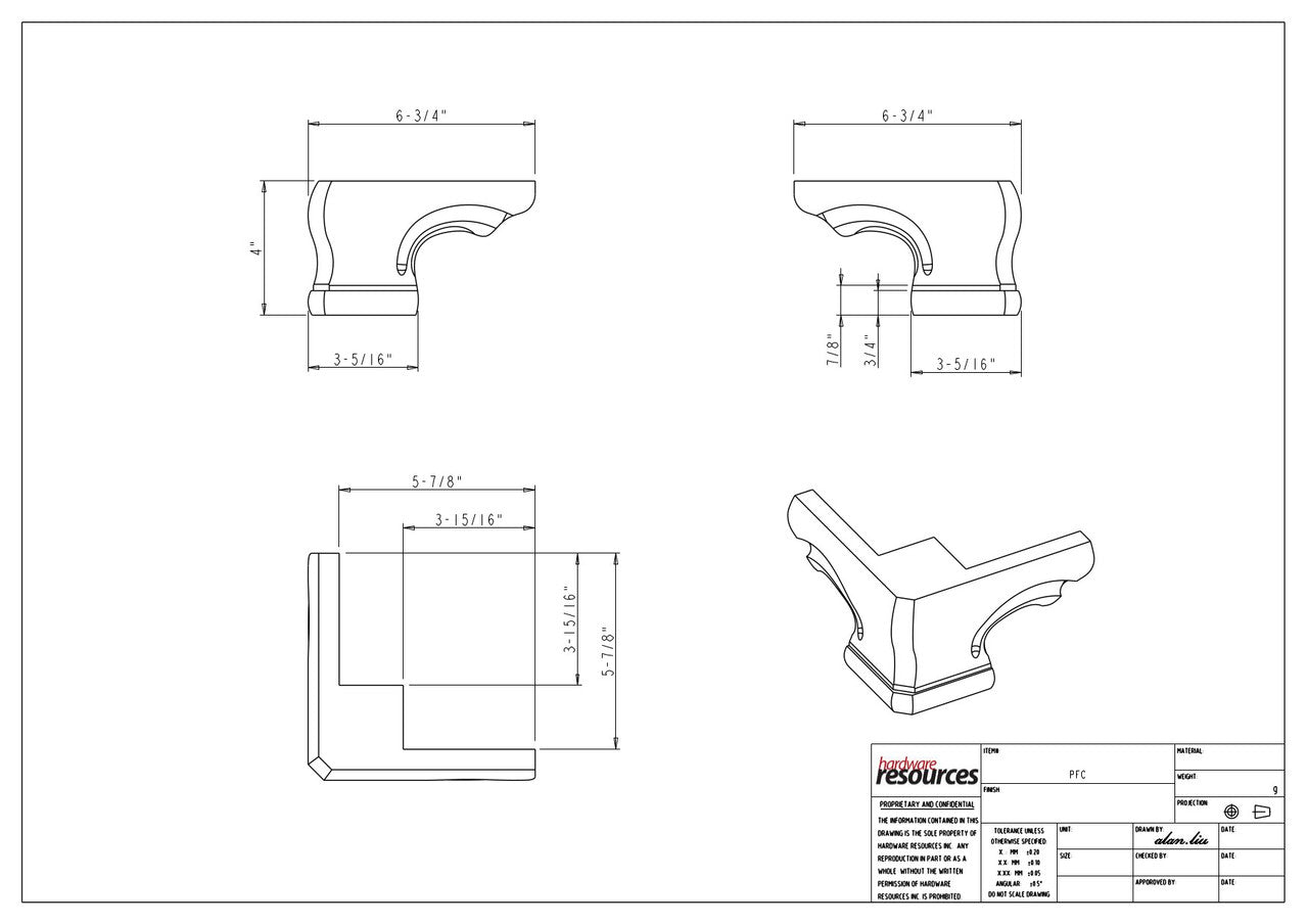 Specification Drawing