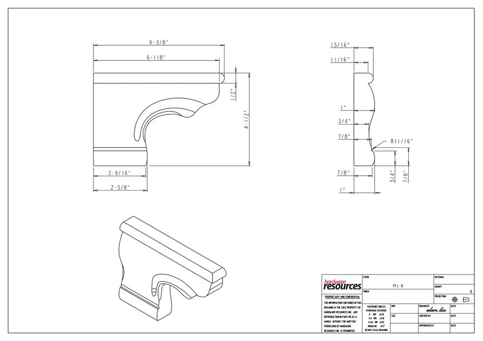 Specification Drawing