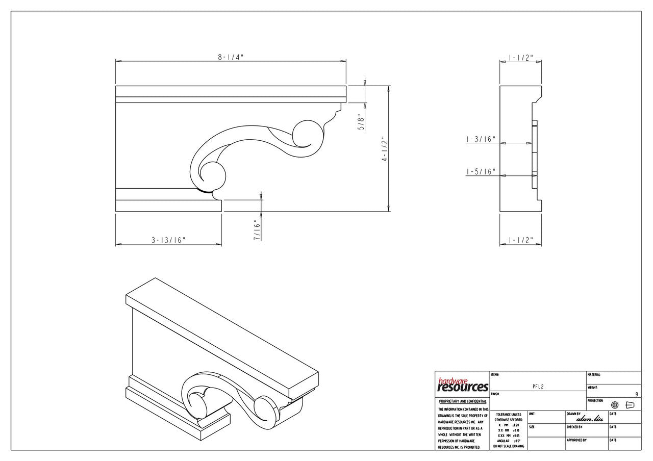 Specification Drawing